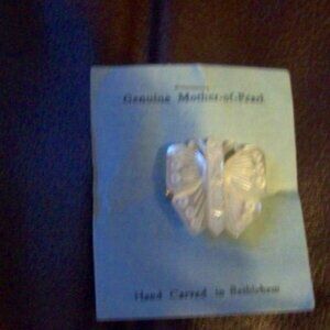 Genuine Mother of Pearl Hand Carved in Bethlehem